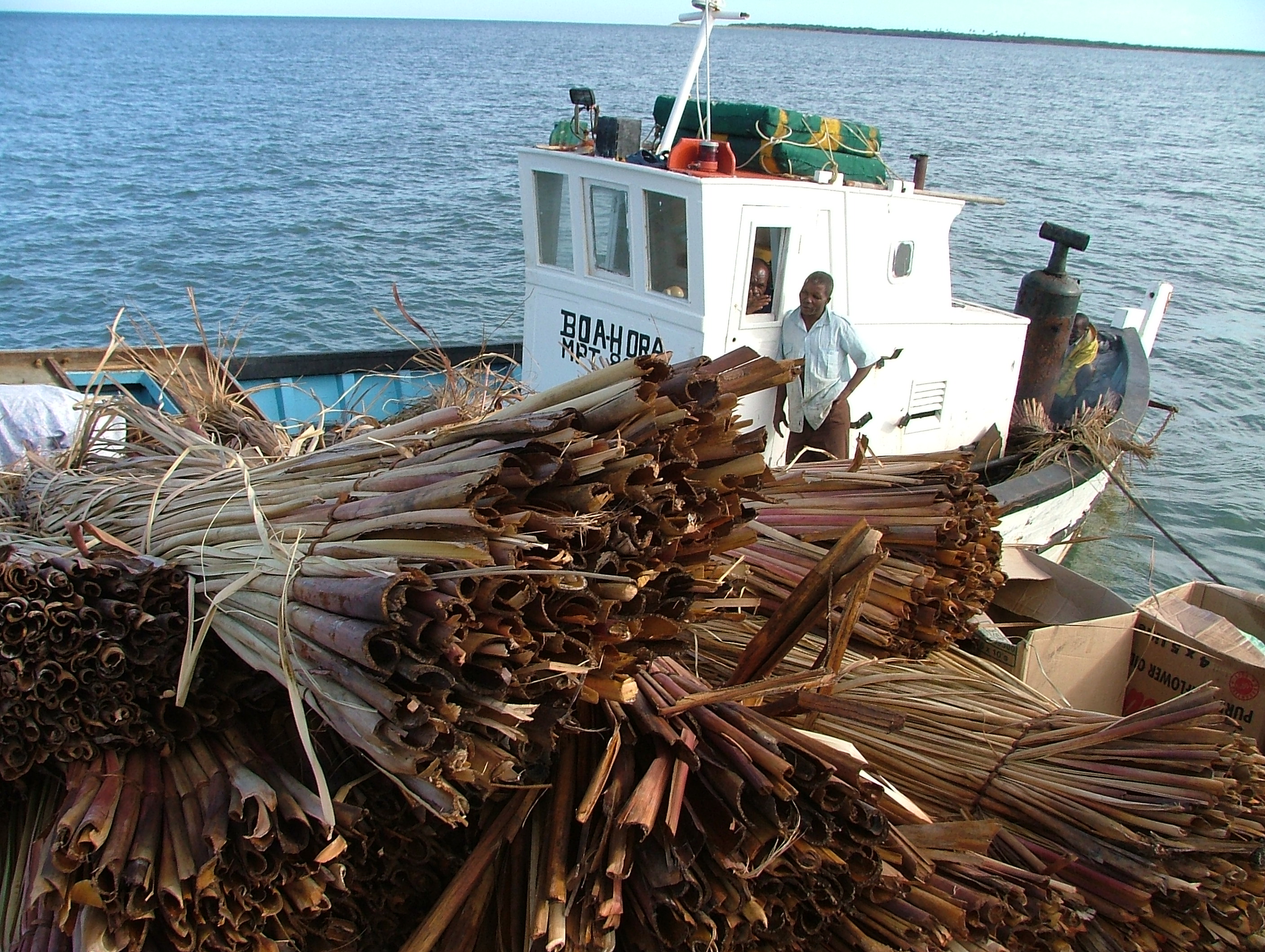 Kalastusalus Mosambikissa